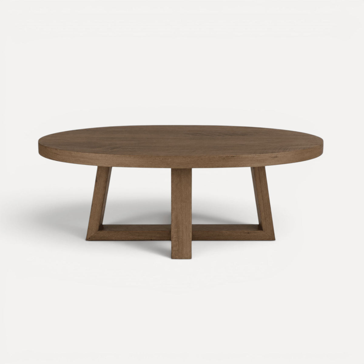 Bay Coffee Table - D1000mm Living Furniture Beachwood Designs Weathered Oak 