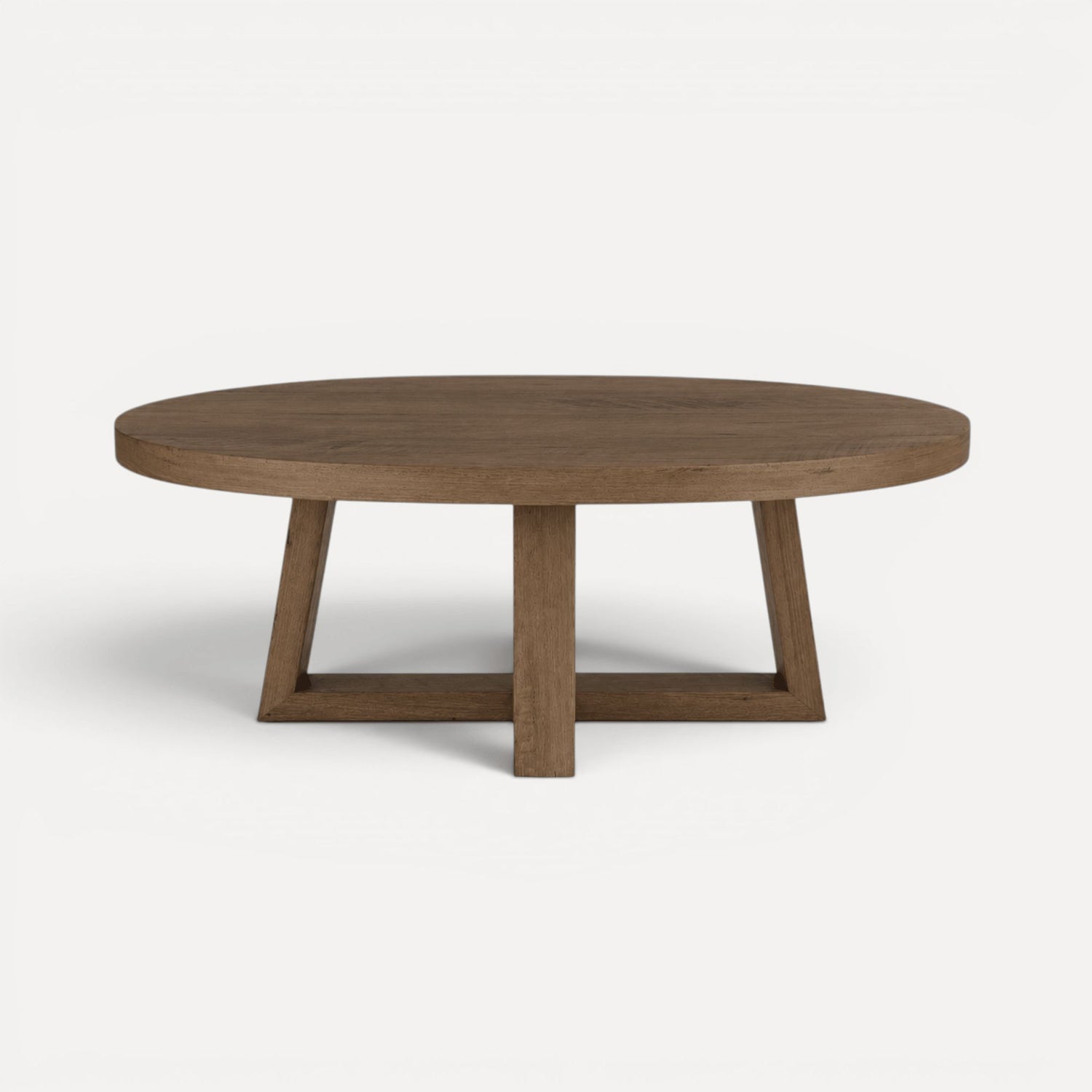 Bay Coffee Table - D1000mm Living Furniture Beachwood Designs Weathered Oak 