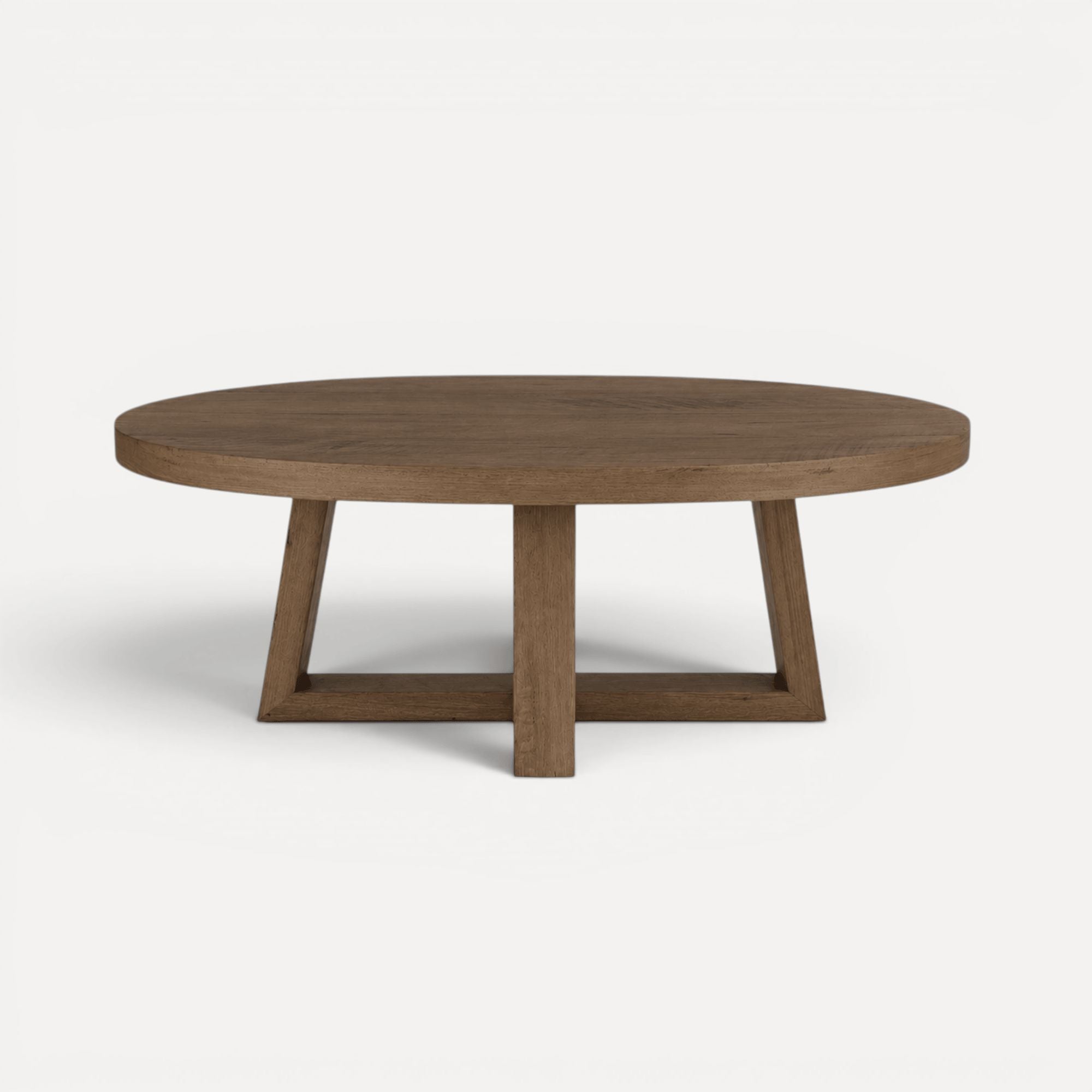 Bay Coffee Table - D1000mm Living Furniture Beachwood Designs Weathered Oak 