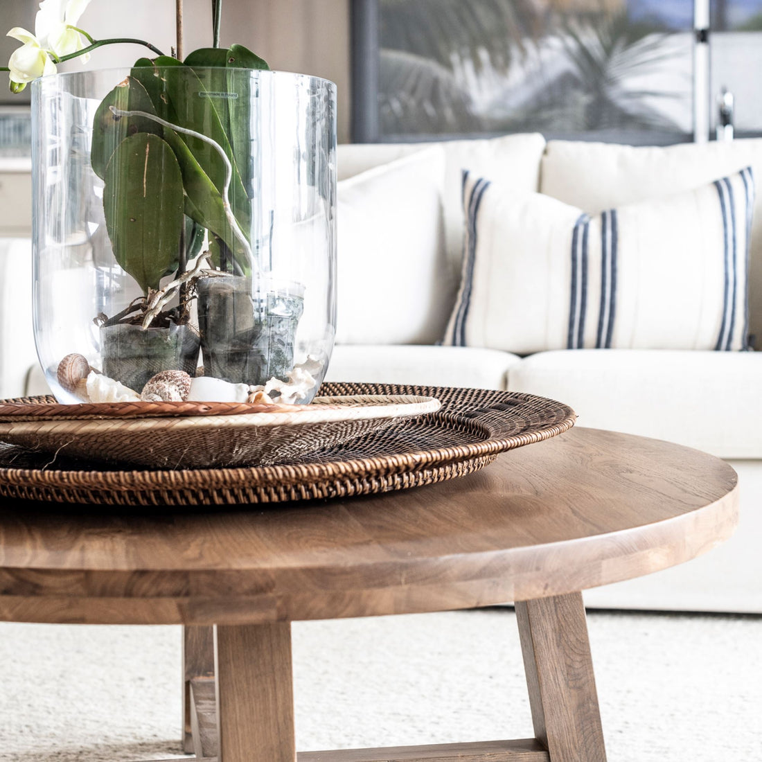 Bay Coffee Table - D1200mm Living Furniture Beachwood Designs 