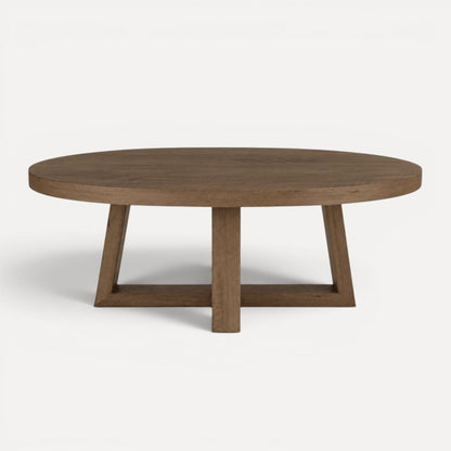 Bay Coffee Table - D1200mm Living Furniture Beachwood Designs Weathered Oak 