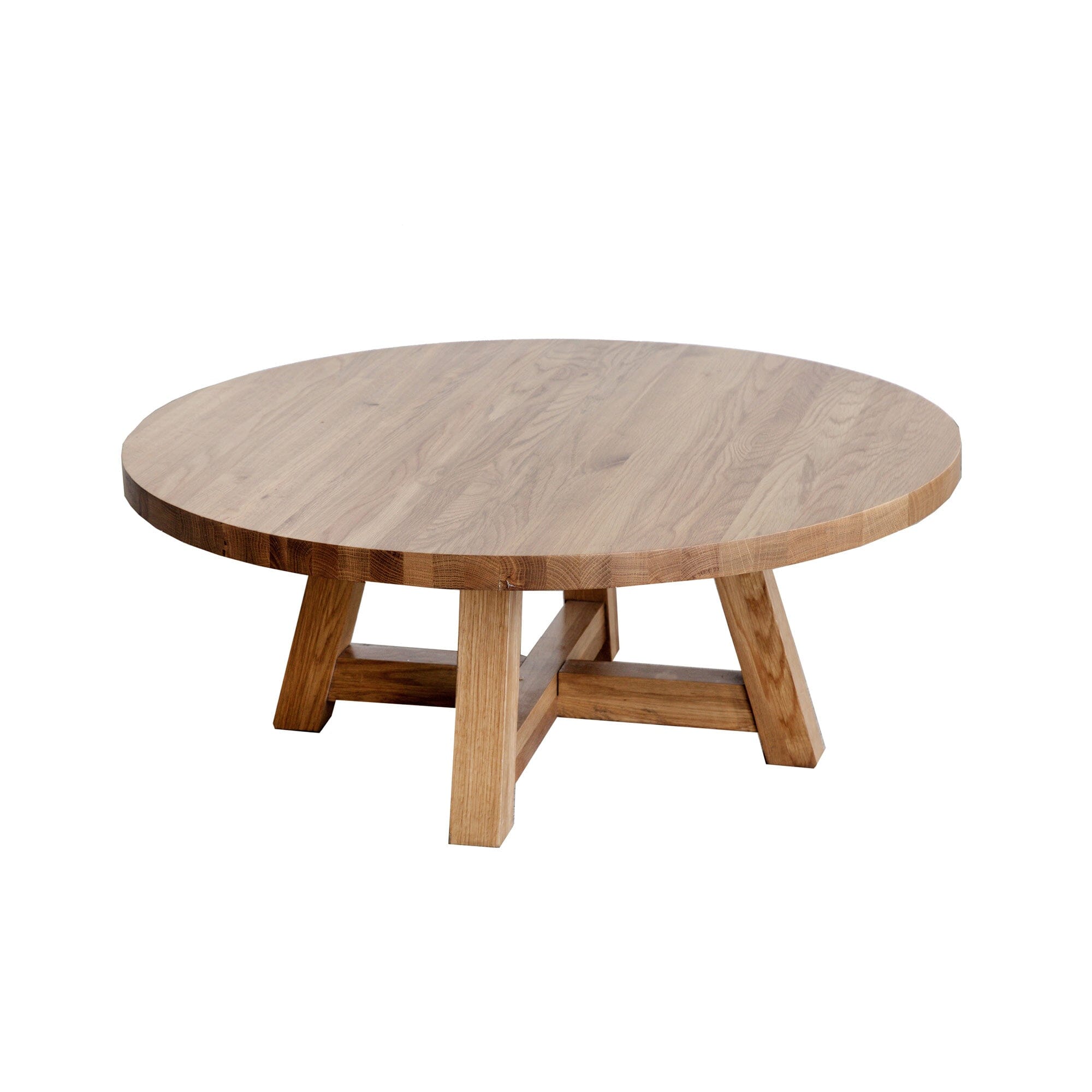 Bay Coffee Table - D850mm Living Furniture Beachwood Designs Weathered Oak 