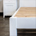 Bed Base - Double Bedroom Furniture Beachwood Designs White 