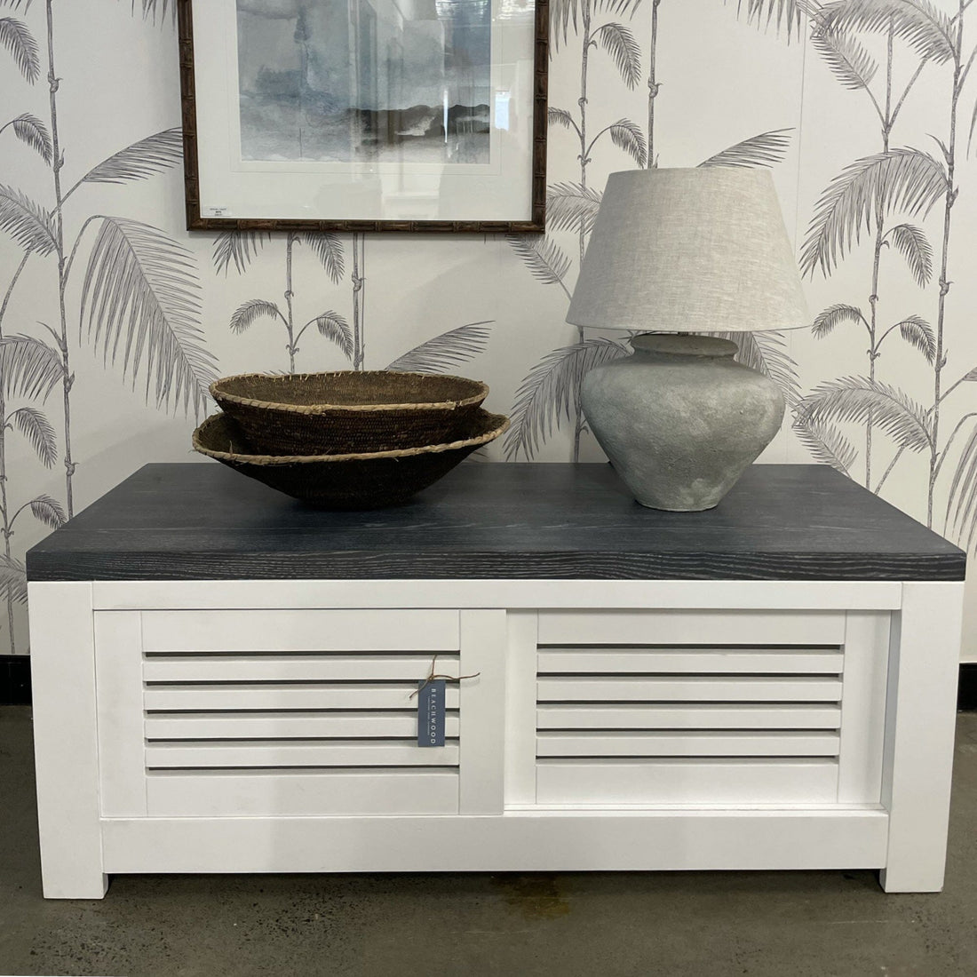 Bilgola Media Unit L1200mm Living Furniture Beachwood Designs 