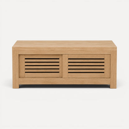 Bilgola Media Unit L1200mm Living Furniture Beachwood Designs Limed Ash 