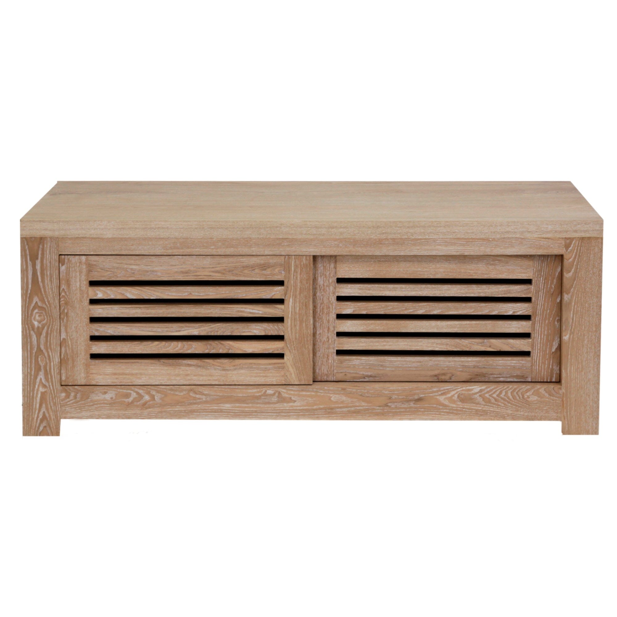 Bilgola Media Unit L1200mm Living Furniture Beachwood Designs Limed Ash