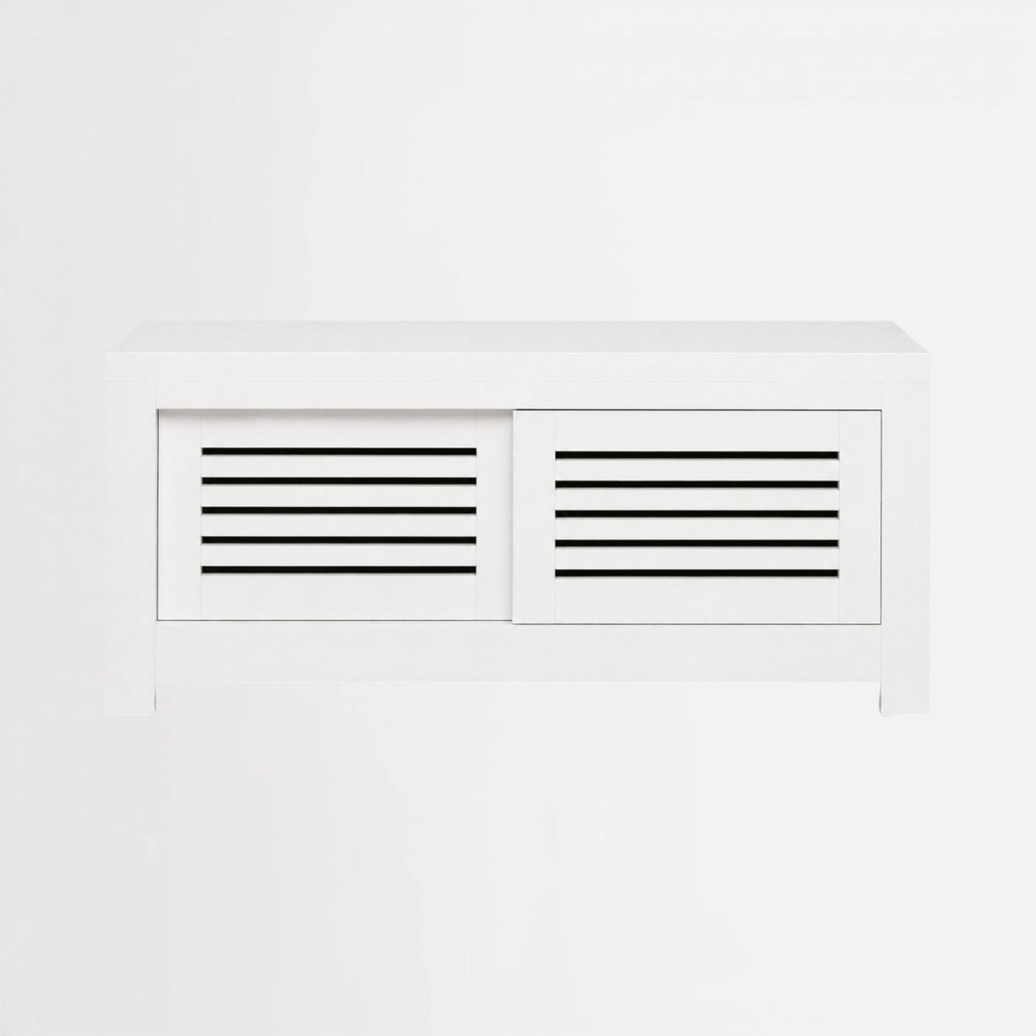 Bilgola Media Unit L1200mm Living Furniture Beachwood Designs White 