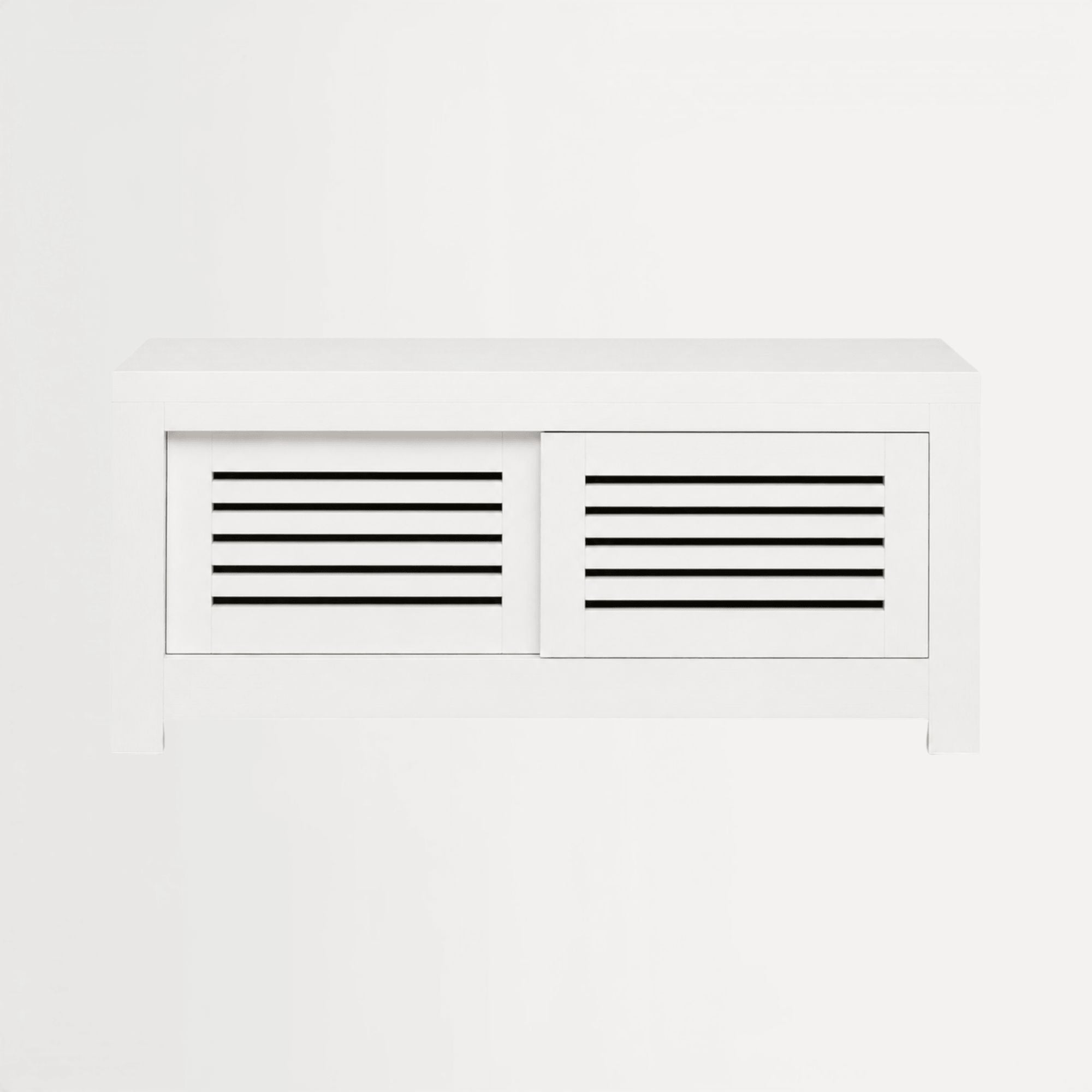 Bilgola Media Unit L1200mm Living Furniture Beachwood Designs White 