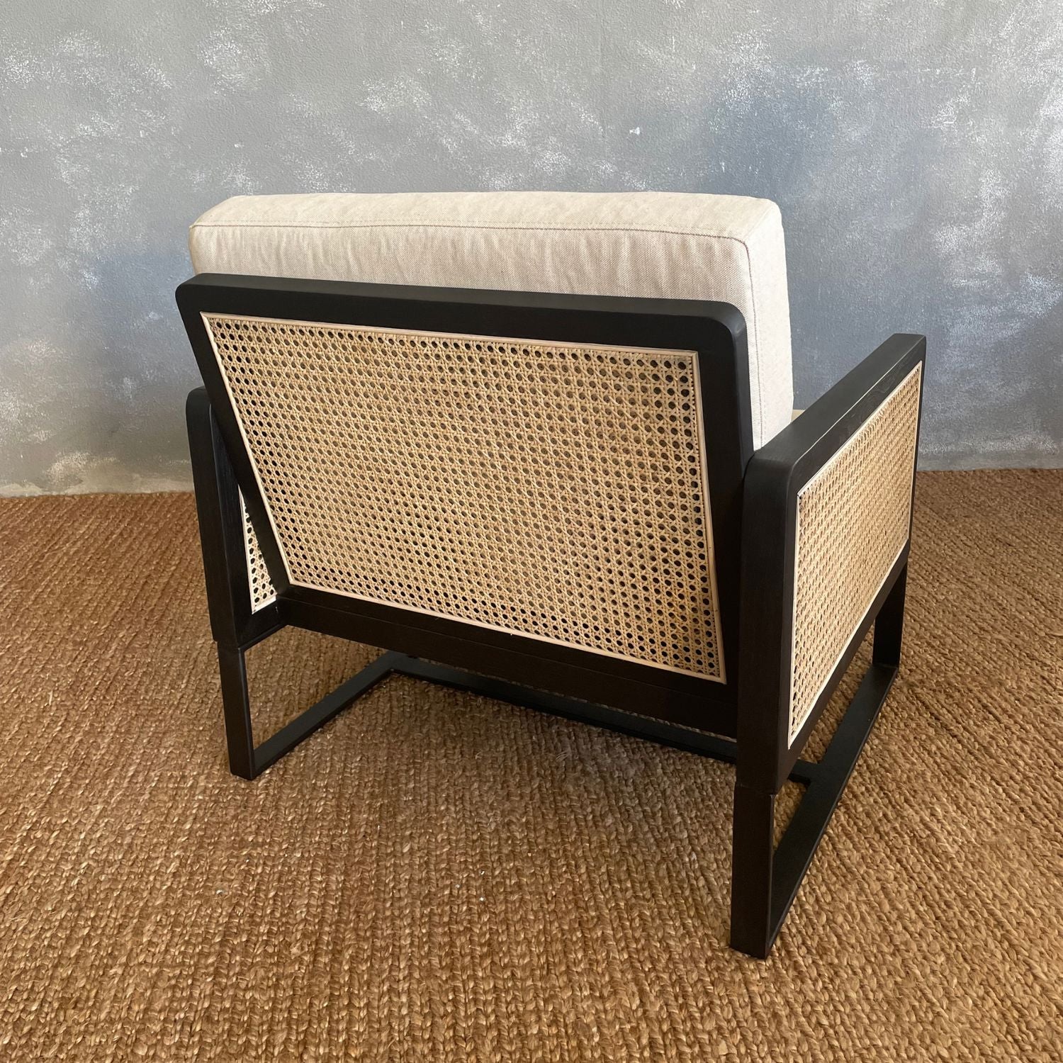 Black Manhattan Armchair Living Furniture Beachwood Designs