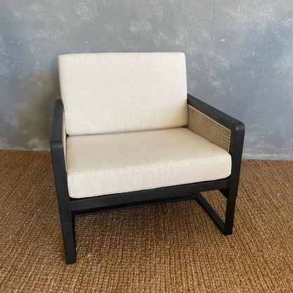 Black Manhattan Armchair Living Furniture Beachwood Designs