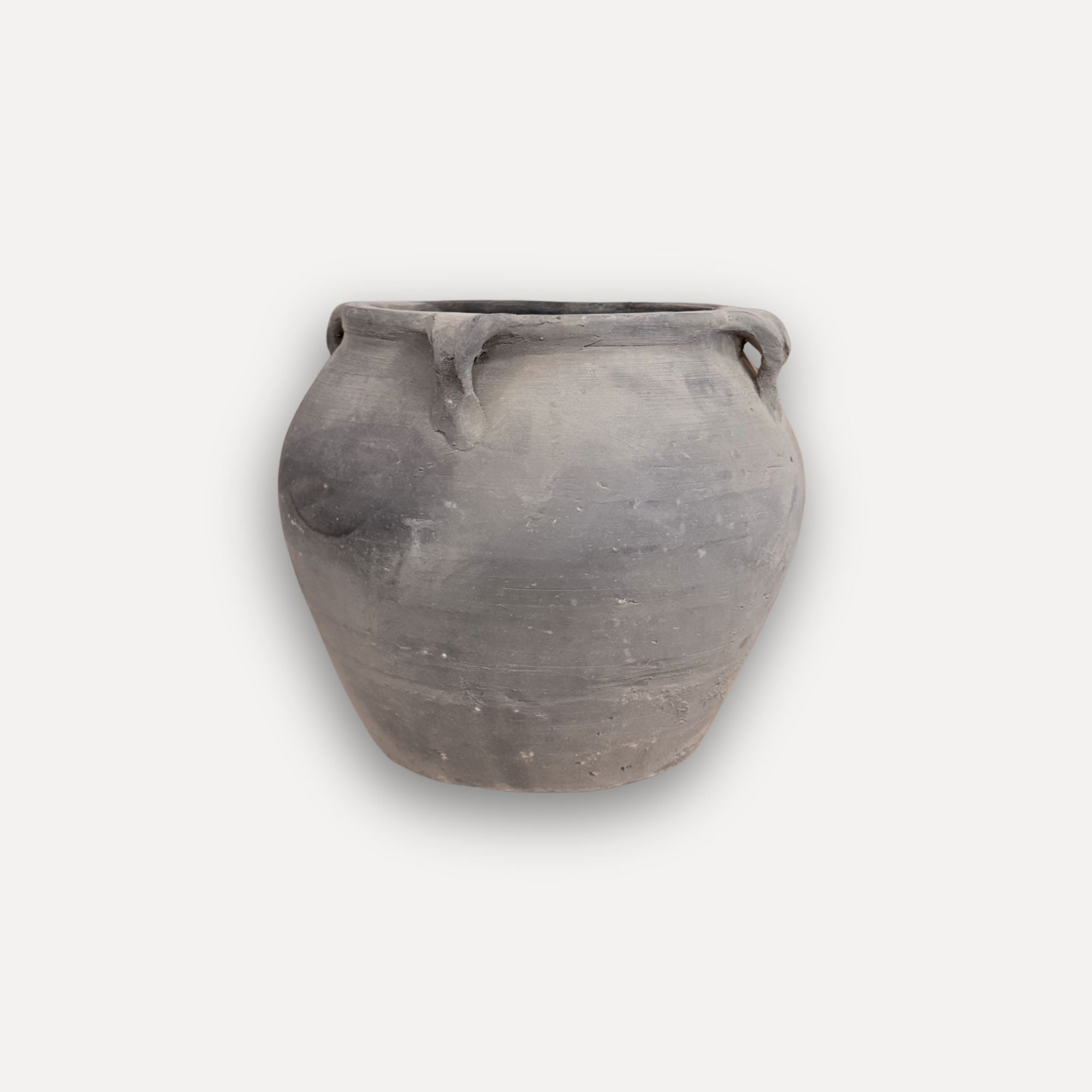Black Terracotta Pot - Medium Beachwood Designs 