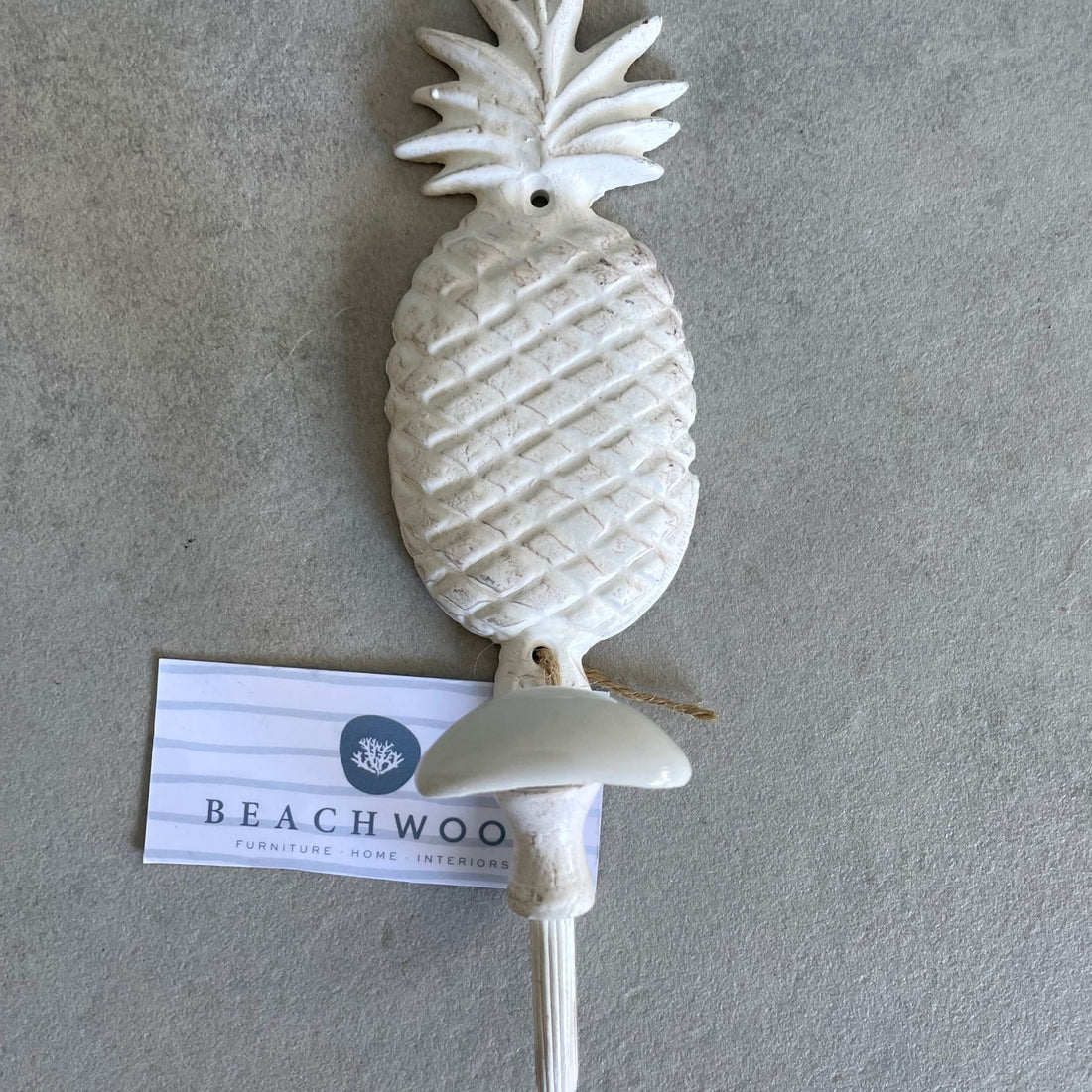 Brass Pineapple Hook Homewares Beachwood Designs 