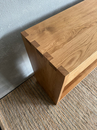 Bronte Console L2000mm - Natural Oak Living Furniture Beachwood Designs 