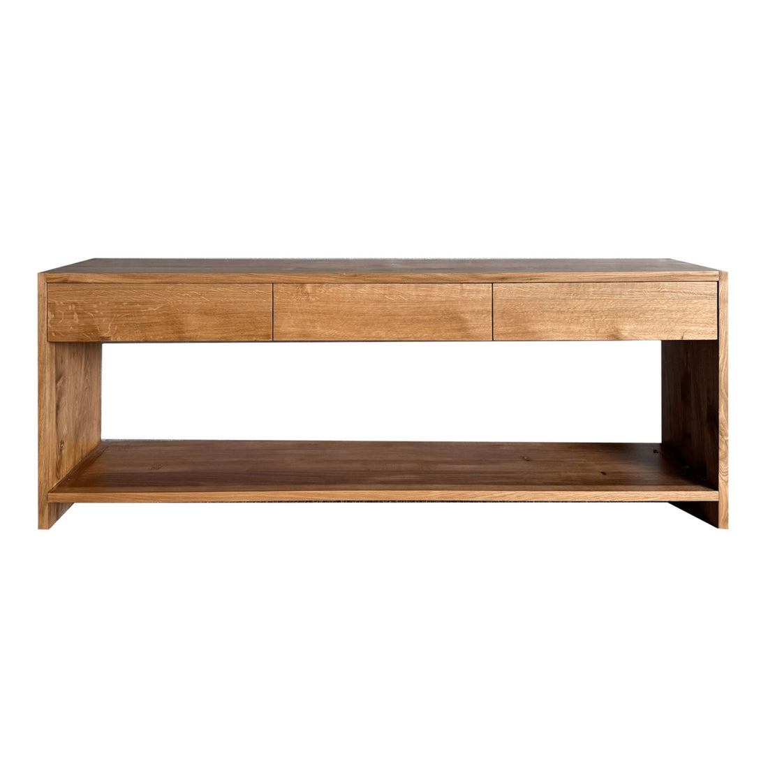 Bronte Console L2000mm - Natural Oak Living Furniture Beachwood Designs 