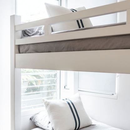 Bunk Bed - Fixed Ladder - King Single Bedroom Furniture Beachwood Designs 