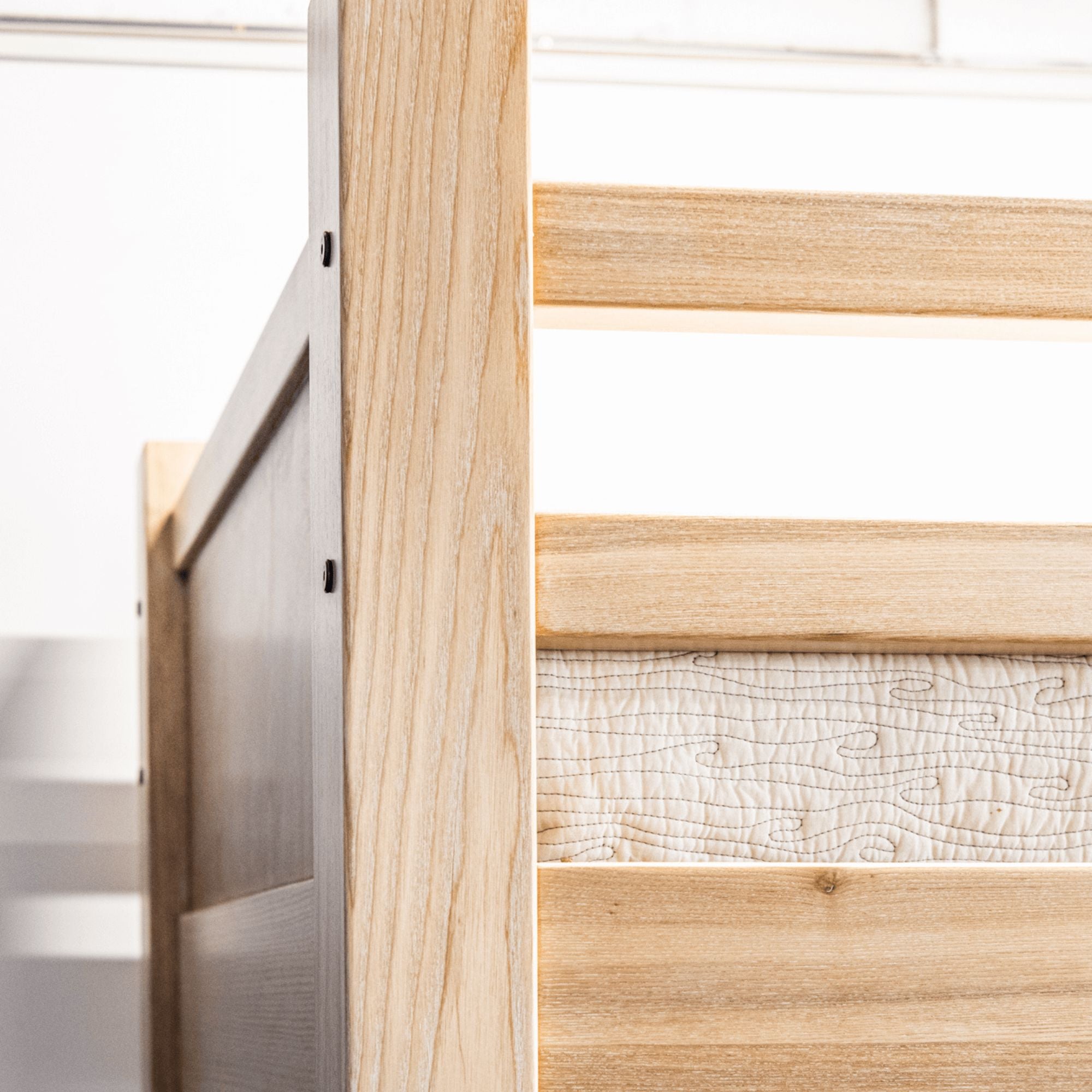 Bunk Bed - Fixed Ladder - King Single Bedroom Furniture Beachwood Designs 