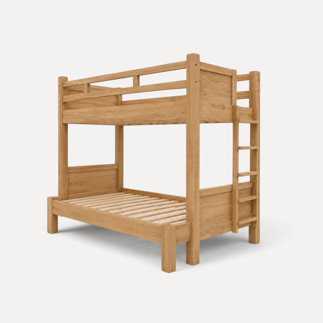 Bunk Bed - Mixed Bedroom Furniture Beachwood Designs Limed Ash 