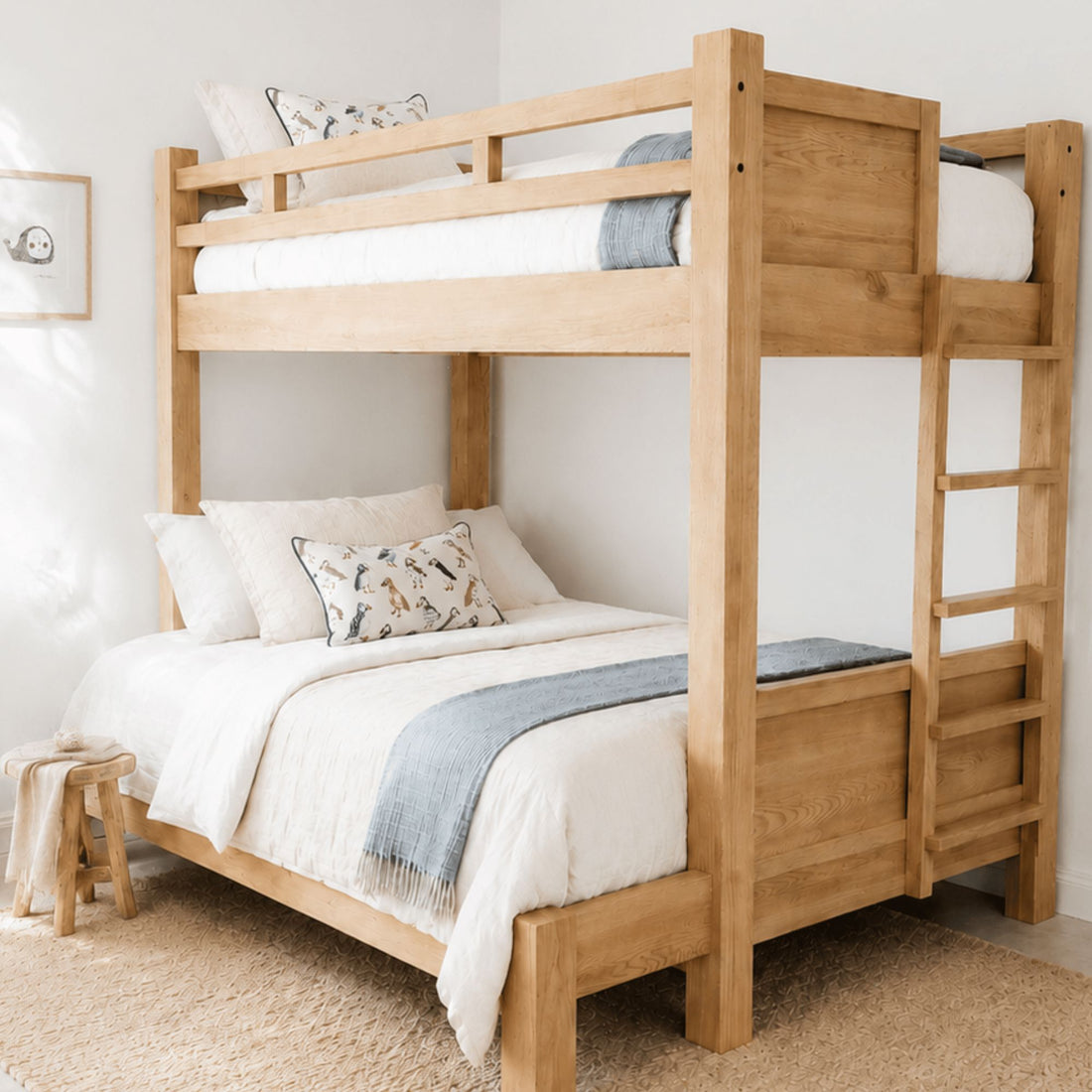 Bunk Bed - Queen & King Single Bedroom Furniture Beachwood Designs
