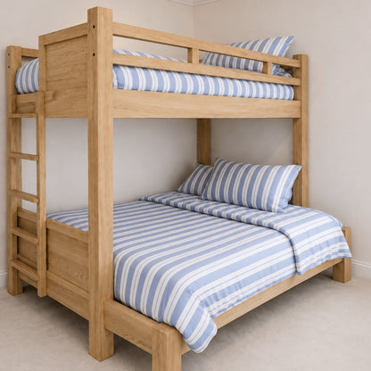 Bunk Bed - Queen &amp; King Single Bedroom Furniture Beachwood Designs 