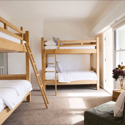 Bunk Bed - Removable Ladder - Single Bedroom Furniture Beachwood Designs 