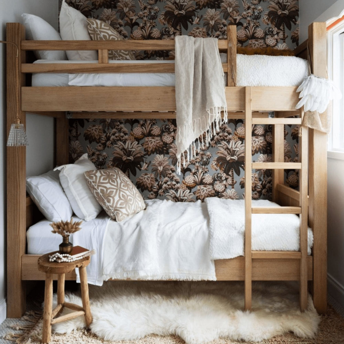 Bunk Beds - King Single - Removable Ladder Bedroom Furniture Beachwood Designs 