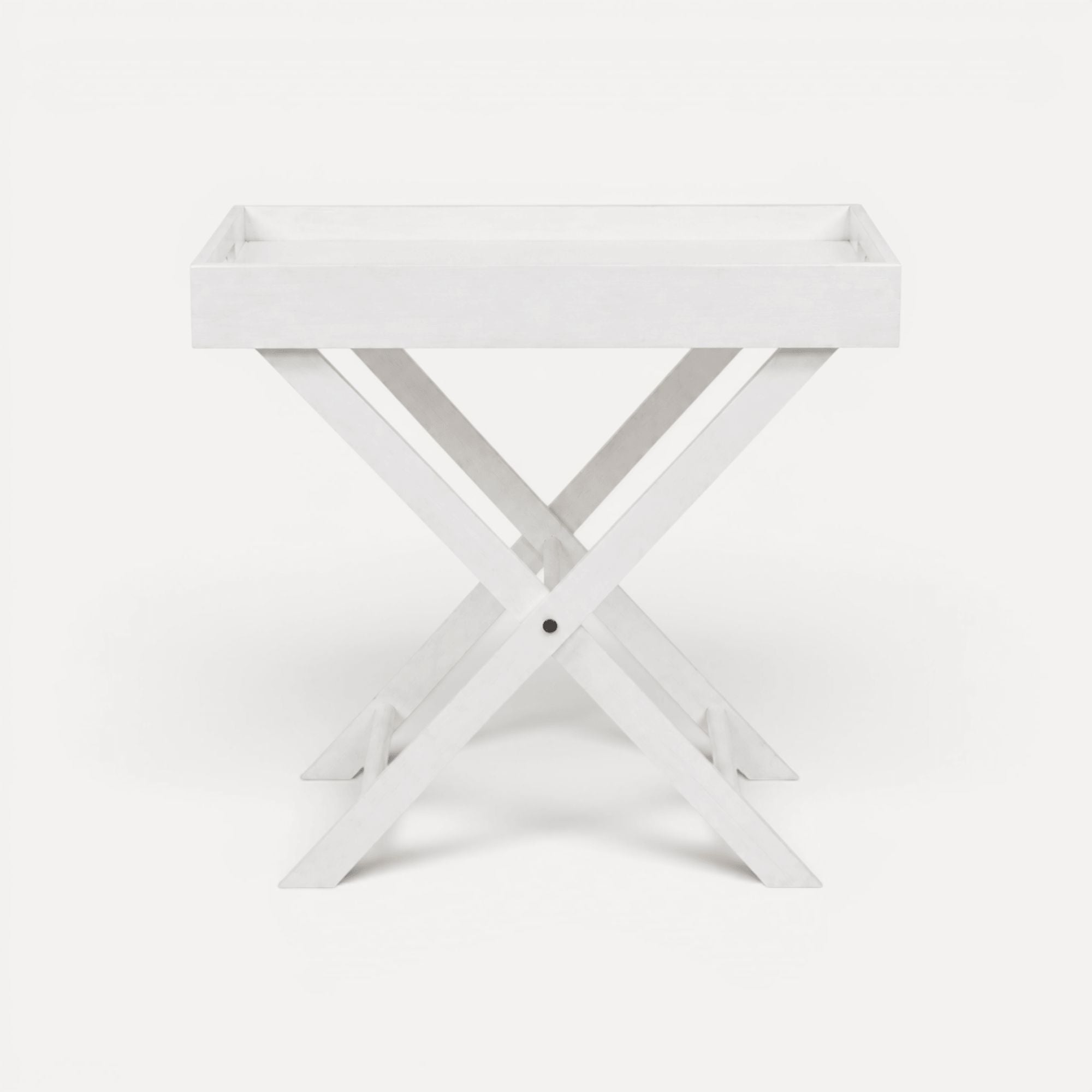 Butler Tray Living Furniture Beachwood Designs White 