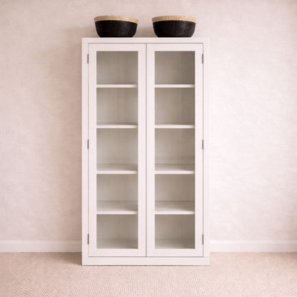 Byron Cabinet 2 Glass Doors Office &amp; Storage Furniture Beachwood Designs 