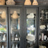 Byron Cabinet 2 Glass Doors Office & Storage Furniture Beachwood Designs Black 