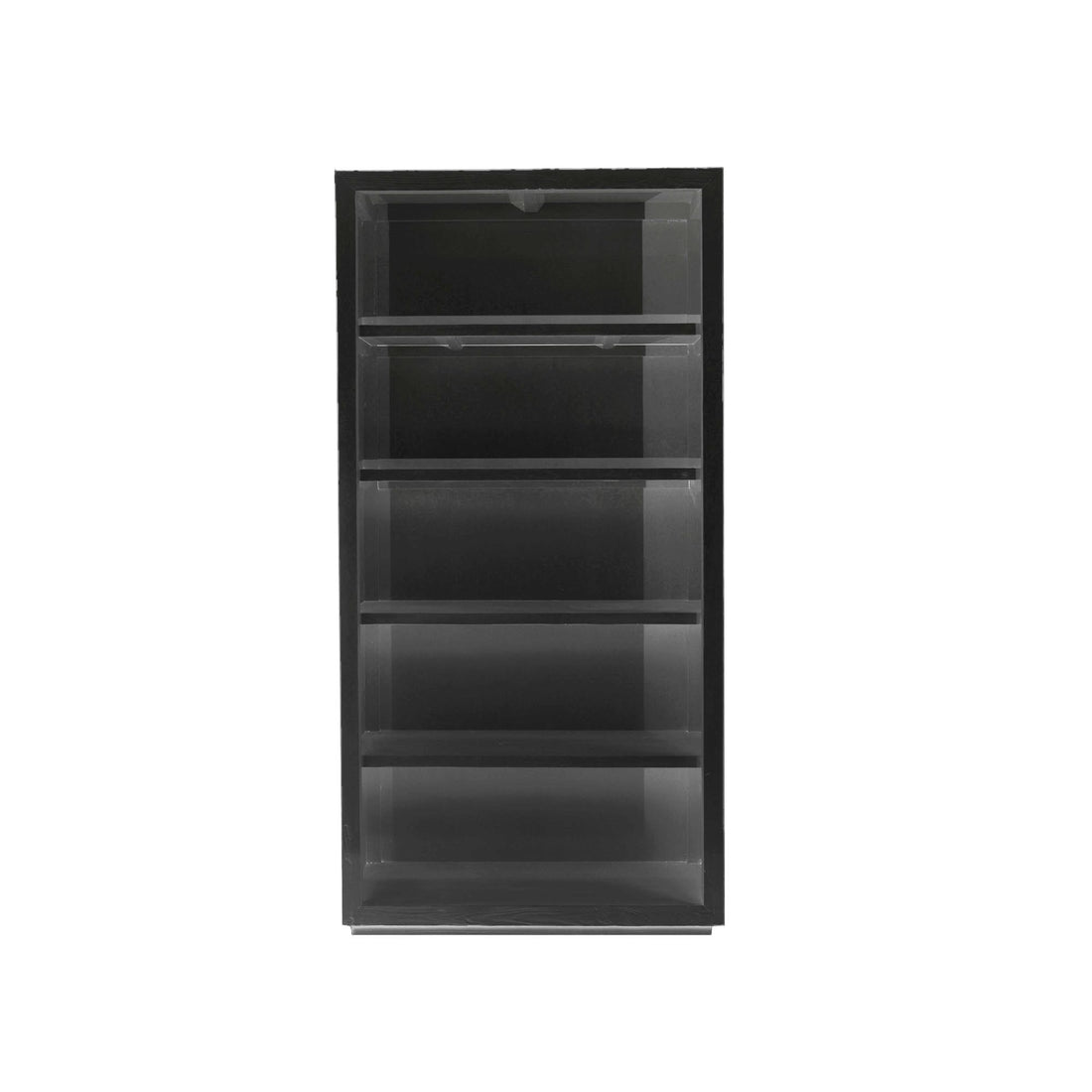 Byron Cabinet Open Shelves L1100mm Office & Storage Furniture Beachwood Designs Black