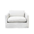 Byron Loveseat - 1.5 Seater Living Furniture Beachwood Designs Chalk Linen Cotton 