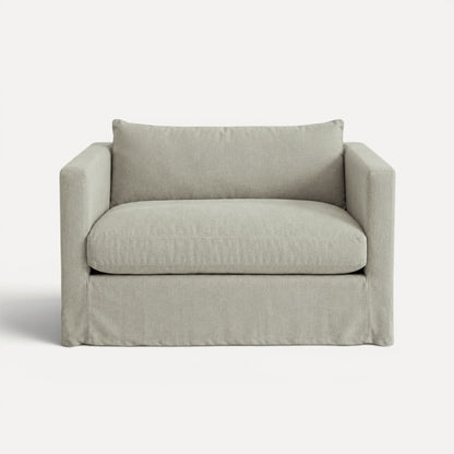 Byron Loveseat - 1.5 Seater Living Furniture Beachwood Designs Shale Linen 