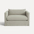 Byron Loveseat - 1.5 Seater Living Furniture Beachwood Designs Shale Linen 