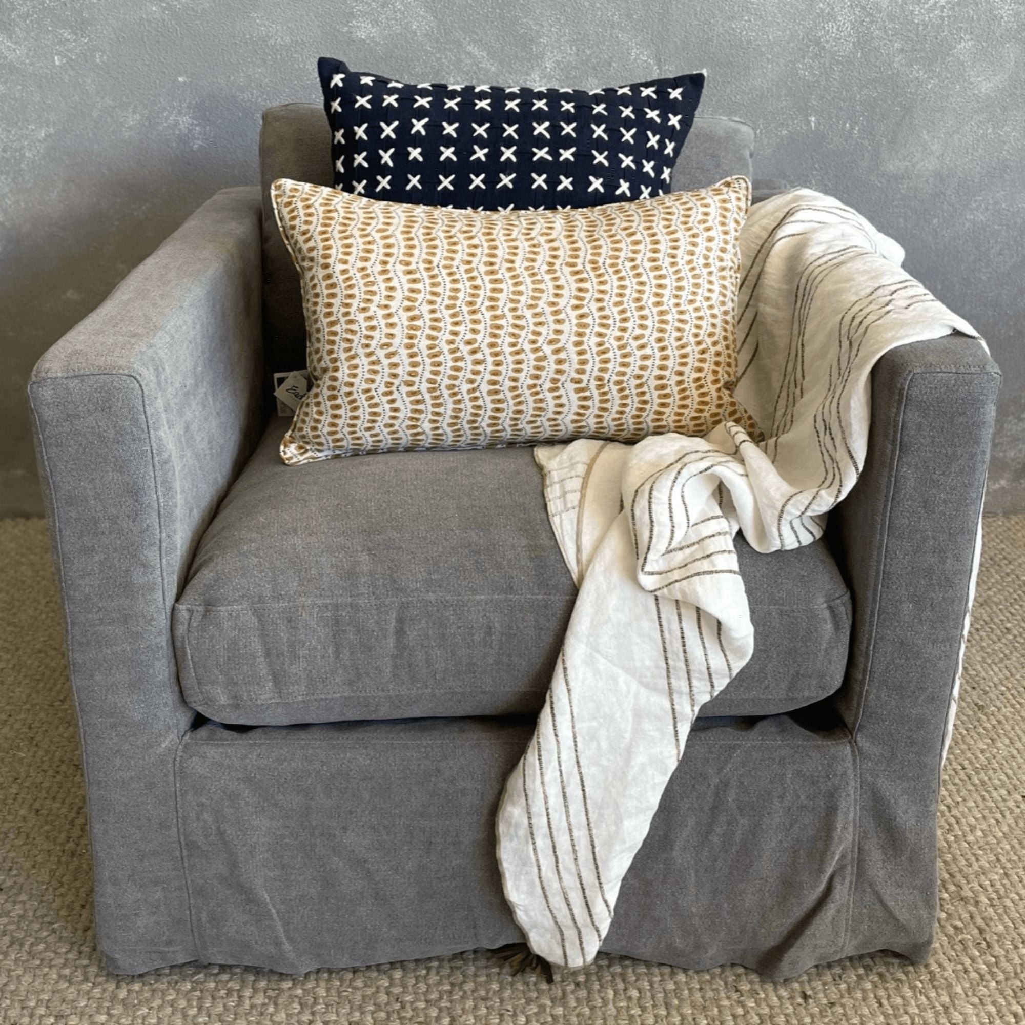 Byron Sofa - 1 Seater Living Furniture Beachwood Designs 