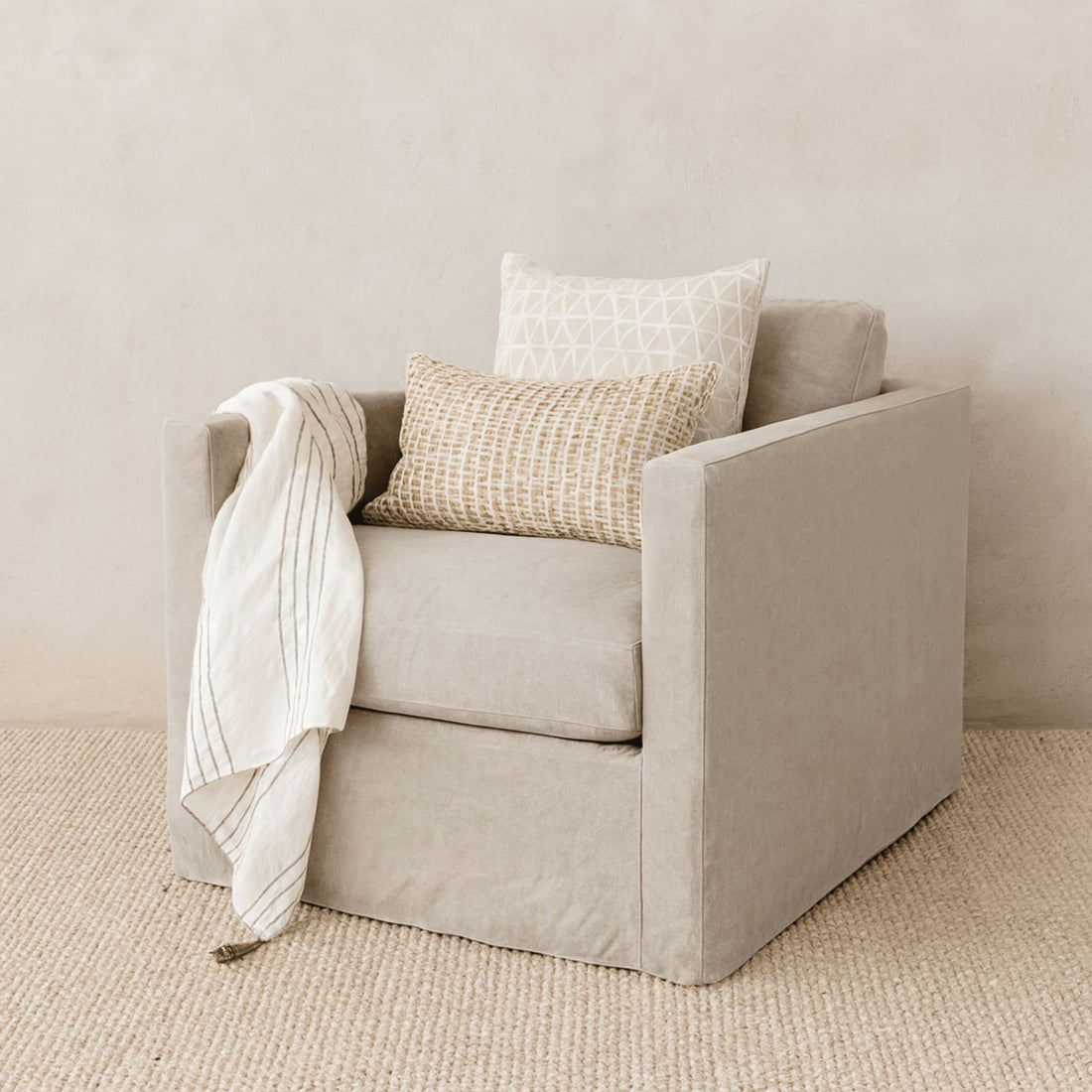 Byron Sofa - 1 Seater Living Furniture Beachwood Designs 