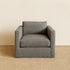 Byron Sofa - 1 Seater Living Furniture Beachwood Designs Grey Linen 