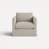 Byron Sofa - 1 Seater Living Furniture Beachwood Designs Shale Linen 