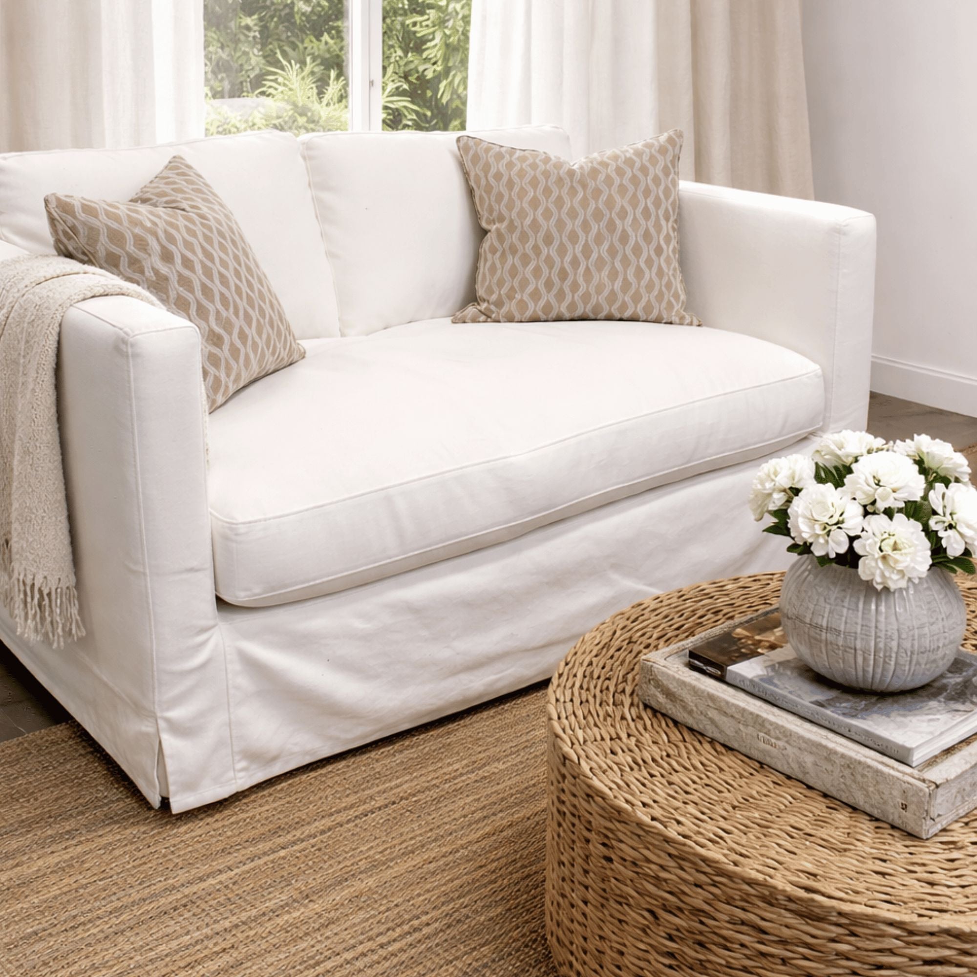 Byron Sofa - 2 Seater Living Furniture Beachwood Designs Avalon 