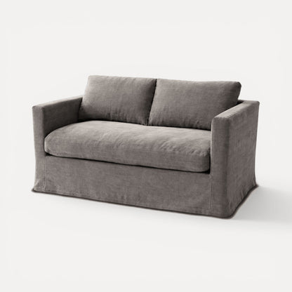 Byron Sofa - 2 Seater Living Furniture Beachwood Designs Avalon Grey Linen 