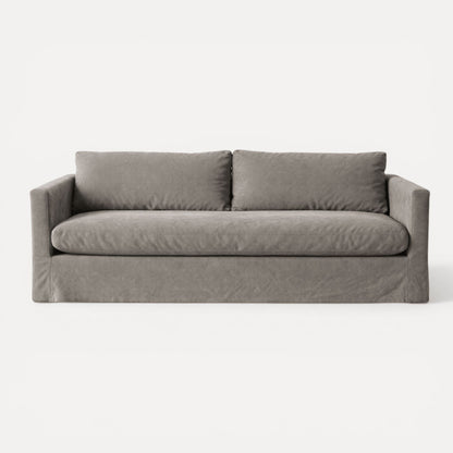Byron Sofa - 3 Seater Living Furniture Beachwood Designs Grey Linen 