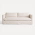 Byron Sofa - 3 Seater Living Furniture Beachwood Designs Salt & Pepper Linen Cotton 