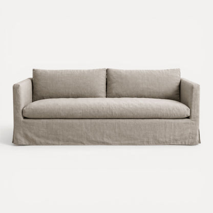 Byron Sofa - 3 Seater Living Furniture Beachwood Designs Shale Linen 