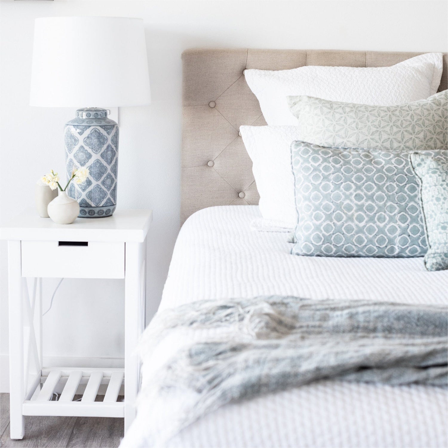 Caribbean Bedside Bedroom Furniture Beachwood Designs 