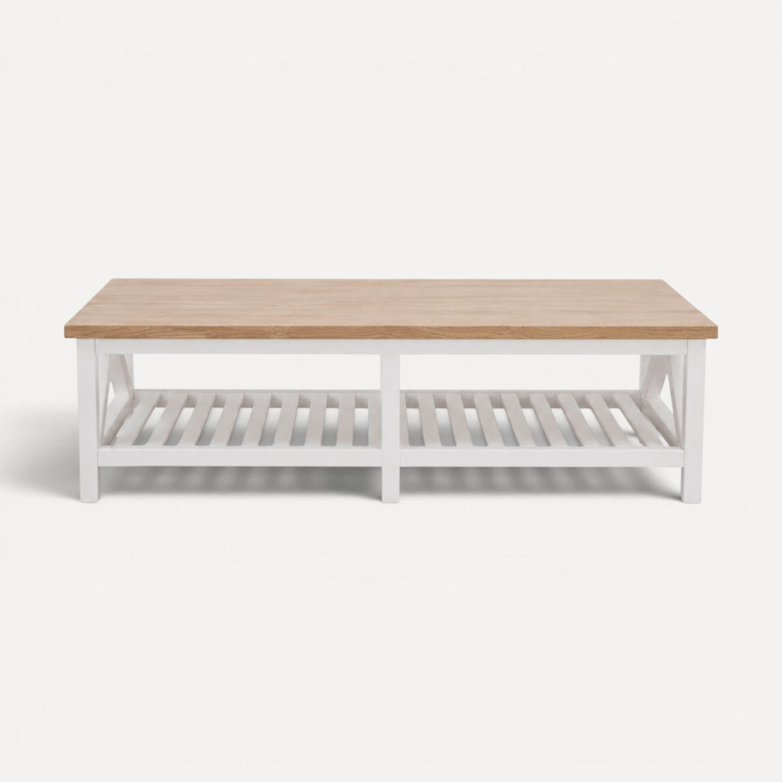 Caribbean Coffee Table Living Furniture Beachwood Designs White &amp; Limed Ash 
