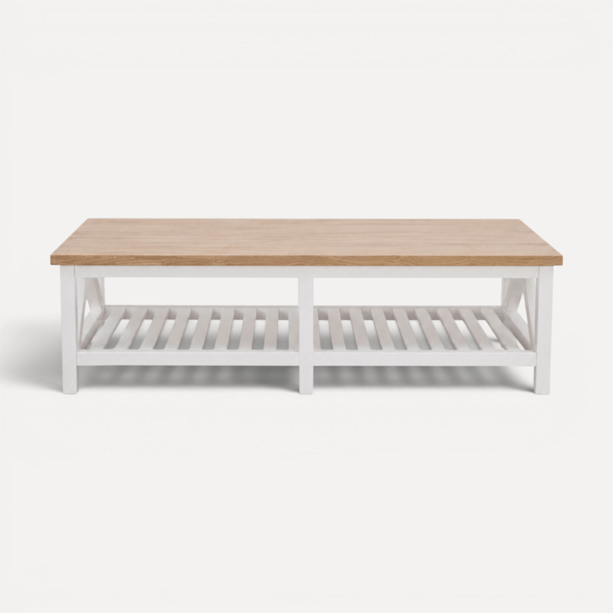 Caribbean Coffee Table Living Furniture Beachwood Designs White &amp; Limed Ash 
