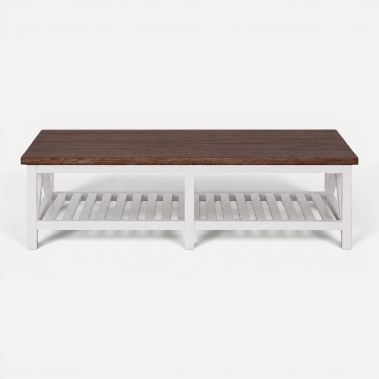 Caribbean Coffee Table Living Furniture Beachwood Designs White &amp; Weathered Oak 