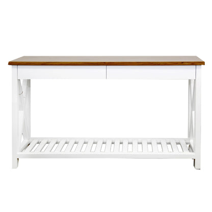 Caribbean Console &amp; Drawers L1400mm Living Furniture Beachwood Designs