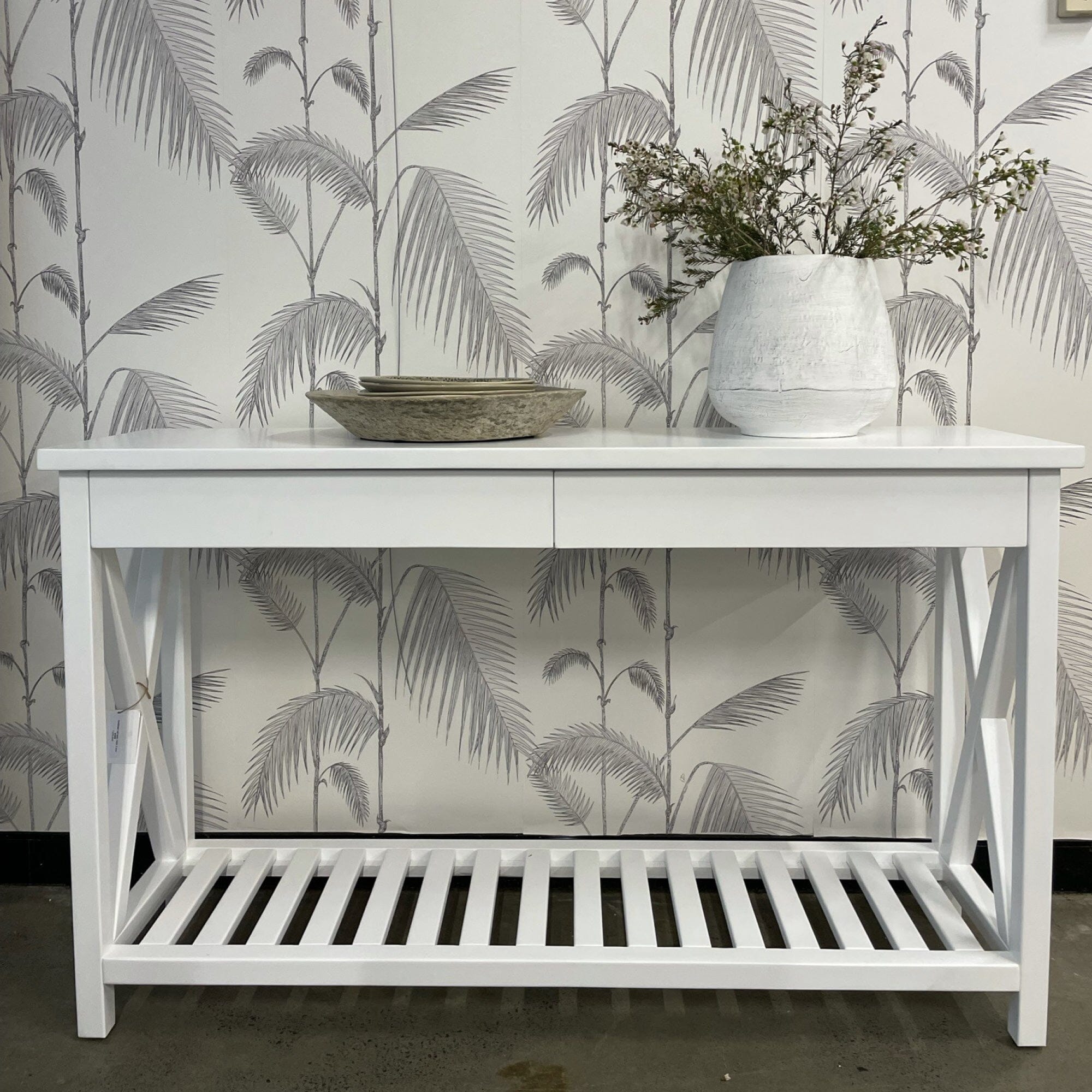 Caribbean Console &amp; Drawers L1400mm Living Furniture Beachwood Designs