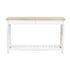 Caribbean Console & Drawers L1400mm Living Furniture Beachwood Designs White & Limed Ash 