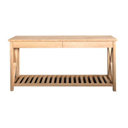 Caribbean Console &amp; Drawers L1600mm Living Furniture Beachwood Designs Limed Ash 