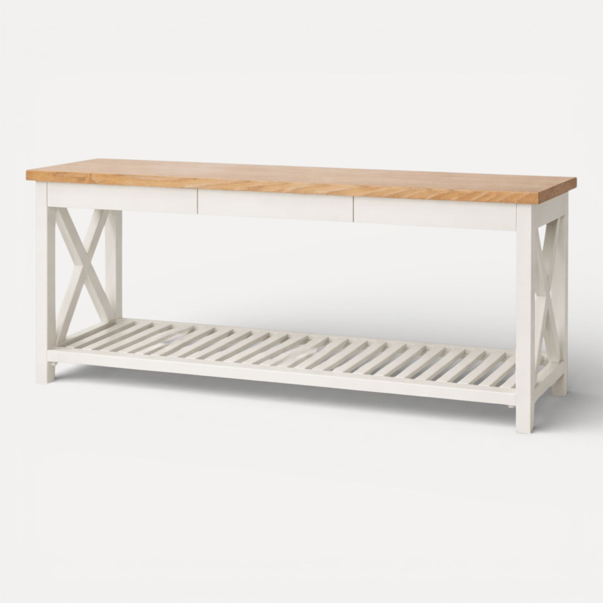 Caribbean Console &amp; Drawers L1800mm Living Furniture Beachwood Designs 